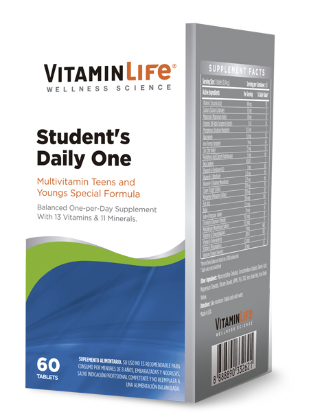 VitaminLife Hierro 60 Tabletas